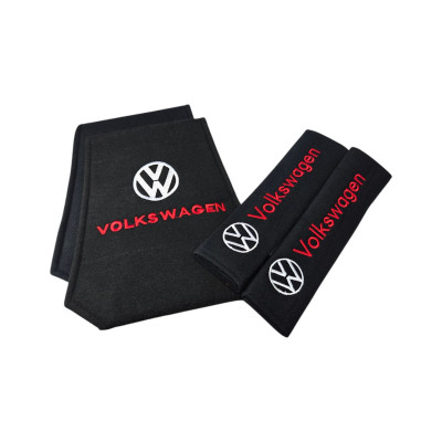 Комплект чохлів на підголівники та ремені безпеки Volkswagen