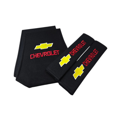 Комплект чохлів на підголівники та ремені безпеки Chevrolet