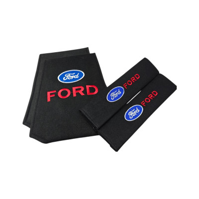 Комплект чохлів на підголівники та ремені безпеки Ford