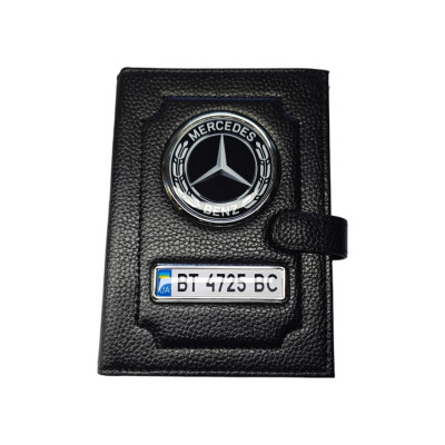 Портмоне з держ. номером Mercedes , Органайзер Мерс