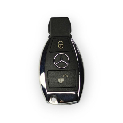 Корпус ключа Mercedes на 2 кнопки, рибка W216, W217, W117, W176, W197, W246