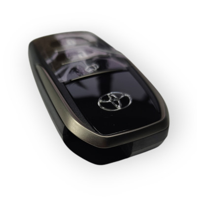 Корпус ключа Toyota на 3 кнопки, Land Cruiser 200