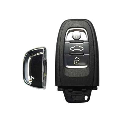 Корпус ключа Audi на 3 кнопки, A4, S4, RS4, A5, S5, RS5, A6, A7, A8, Q5