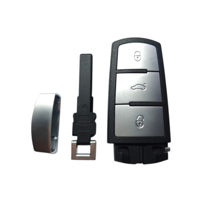 Корпус ключа Volkswagen на 3 кнопки, B6, B7, Magotan, CC