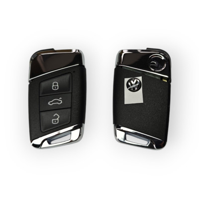 Корпус ключа Volkswagen Passat B8, Arteon, CC, Magotan, на 3 кнопки, KRS 3