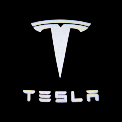 Світлодіодне штатне підсвічування на дверях автомобіля з логотипом Tesla 3, S, X, Y
