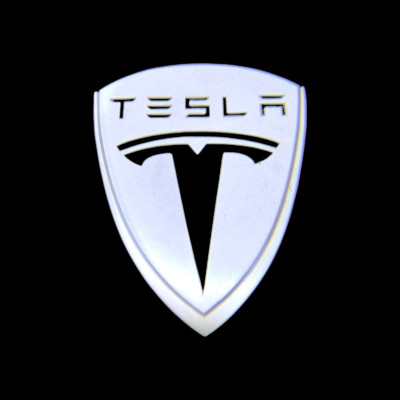 Світлодіодне штатне VIP підсвічування на дверях автомобіля з логотипом Tesla