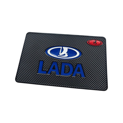 Антиковзаючий килимок на панель авто Lada (Лада)