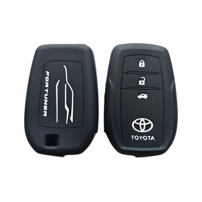 Чохол силіконовий чорний Toyota fortuner
