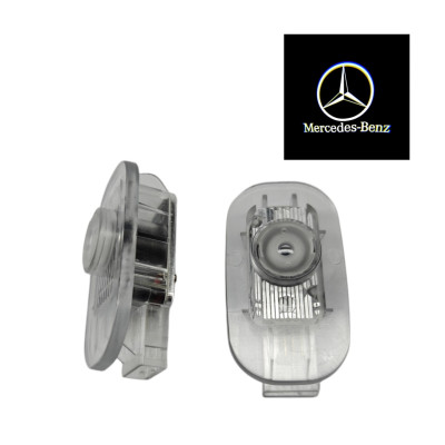 Штатне підсвічування на дверях автомобіля з логотипом Mercedes GLC, V295, R232, CLE, V297