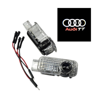 Світлодіодне штатне підсвічування на дверях автомобіля з логотипом Audi TT