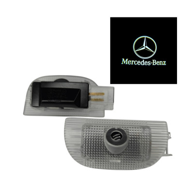 Світлодіодне штатне підсвічування на дверях автомобіля з логотипом Mercedes-Bens SL W230 W220