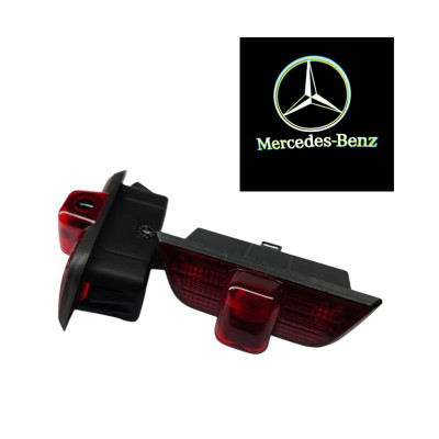 Світлодіодне штатне підсвічування на дверях автомобіля з логотипом Mercedes C class