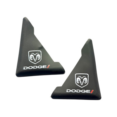 Куточки на двері автомобіля Dodge для захисту від сколів, трафаретний друк