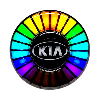 Ароматизатор в авто з еквалайзером KIA, світлодіодне підсвічування в авто