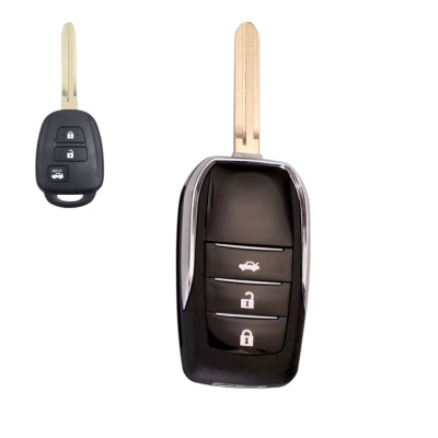 Корпус ключа Toyota на 3 кнопки, оновлений