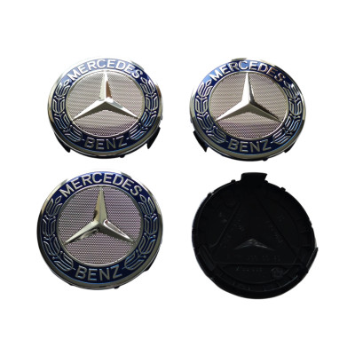 Ковпачки — заглушки в диски Mercedes 75/70 мм сині А171 400 0025