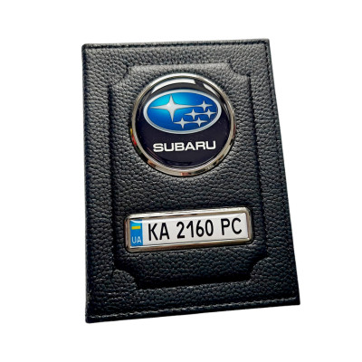 Обкладинка для автодокументів Subaru