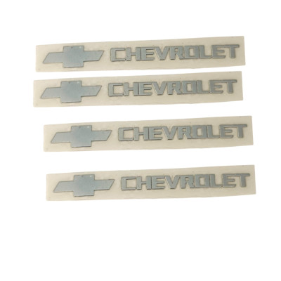 Наклейки металеві Chevrolet, 4шт