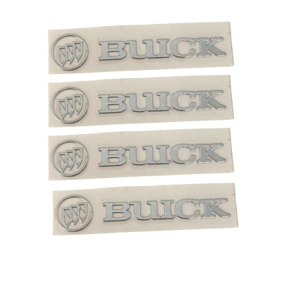 Наклейки металеві Buick, 4шт