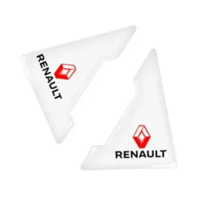 Куточки накладки на двері автомобіля Renault для захисту від сколів, подряпин та вм'ятин