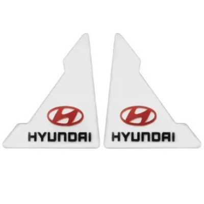 Куточки накладки на двері автомобіля Hyundai для захисту від сколів, подряпин та вм'ятин