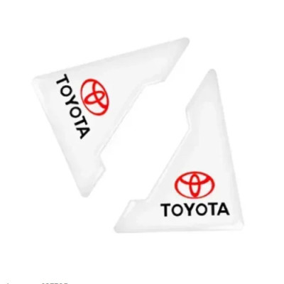 Куточки накладки на двері автомобіля Toyota для захисту від сколів, подряпин та вм'ятин
