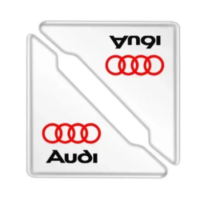 Куточки накладки на двері автомобіля Audi для захисту від сколів, подряпин та вм'ятин