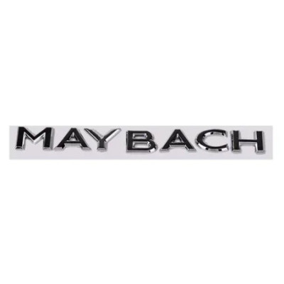 Емблема напис MAYBACH (Хром) 185х22 мм (на скотчі)