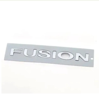 Емблема напис Fusion для Ford (Хром) 152х16 мм (на скотчі)