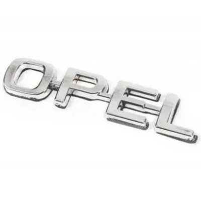 Емблема напис OPEL (Хром) 100х18 мм (на скотчі)