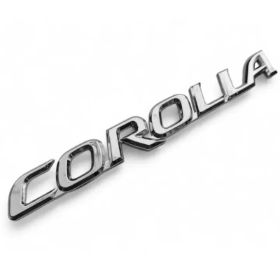 Емблема надпис COROLLA для Toyota хром 177х22 мм (на скотчі))