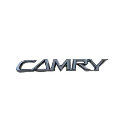 Емблема напис CAMRY (для Toyota) ХРОМ 139х19мм пластик (на скотчі)