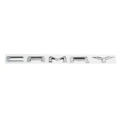 Емблема напис CAMRY для Toyota 265х21мм ХРОМ (на скотчі)