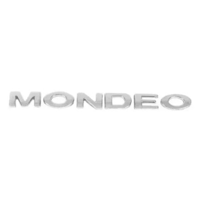 Емблема напис Mondeo для Ford (2000-2014р) Хром 195х17 мм (на скотчі)