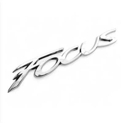 Емблема напис Focus для Ford хром 170х25 мм (на скотчі)