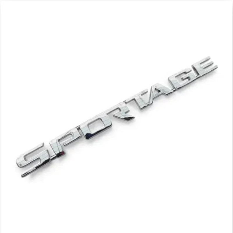 Емблема напис SPORTAGE для KIA хром 262х20 мм (на скотчі)