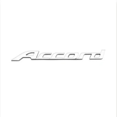 Емблема напис Accord для Honda хром 217х22 мм (на скотчі)