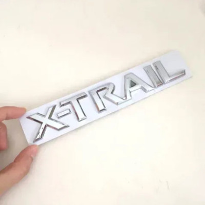 Емблема напис X-TRAIL для Nissan хром 190х30 мм (на скотчі)