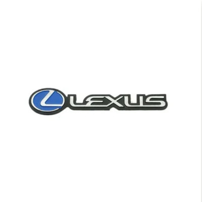 Эмблема надпись Lexus 160×33мм алюминий (на скотче)