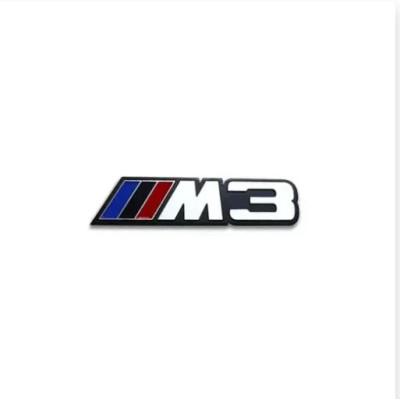 Емблема напис M3 для BMW 129х32мм (на скотчі)