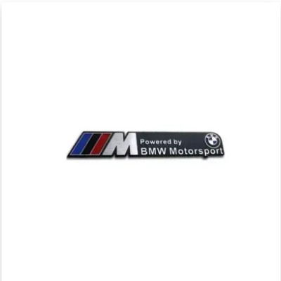Емблема напис BMW M Motorsport 159х29мм (на скотчі)