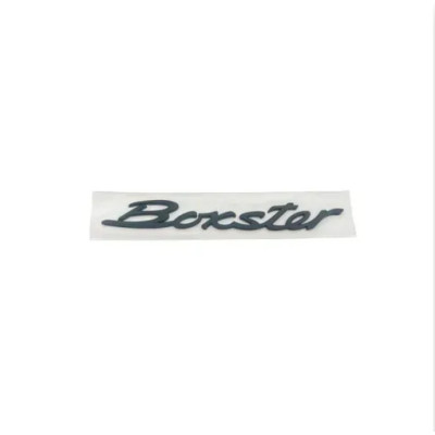 Емблема напис Boxster для Porsche 183х25мм чорна ГЛЯНЦЕВА пластик (на скотчі)