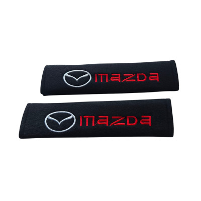 Чохол на ремінь безпеки з логотип Mazda 2шт