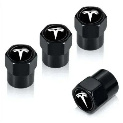 Ковпачки на ніпель з логотипом Tesla