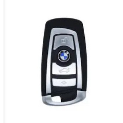 Чохол для ключа BMW зі срібним обідком