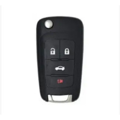 Чохол для ключа Chevrolet, глянець, чорний
