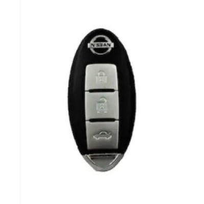 Чохол для ключа Nissan Qashqai, X-Trail, Juke, Micra, Tiida білий