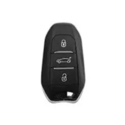Чохол для ключа Peugeot синій