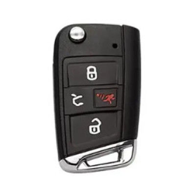 Чохол для ключа Seat, глянець, чорний
